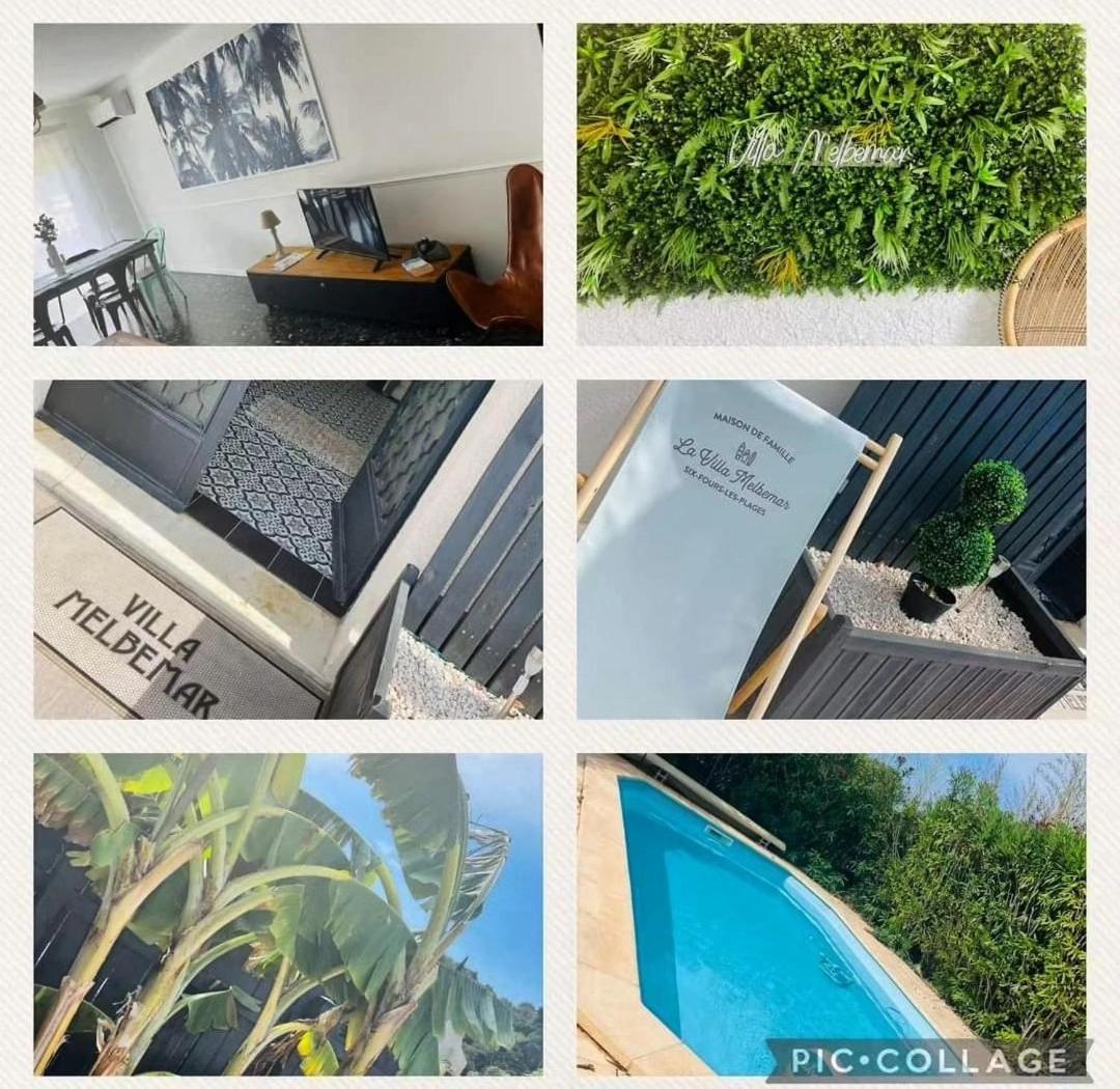 Villa Melbemar Six-Fours-les-Plages Bagian luar foto